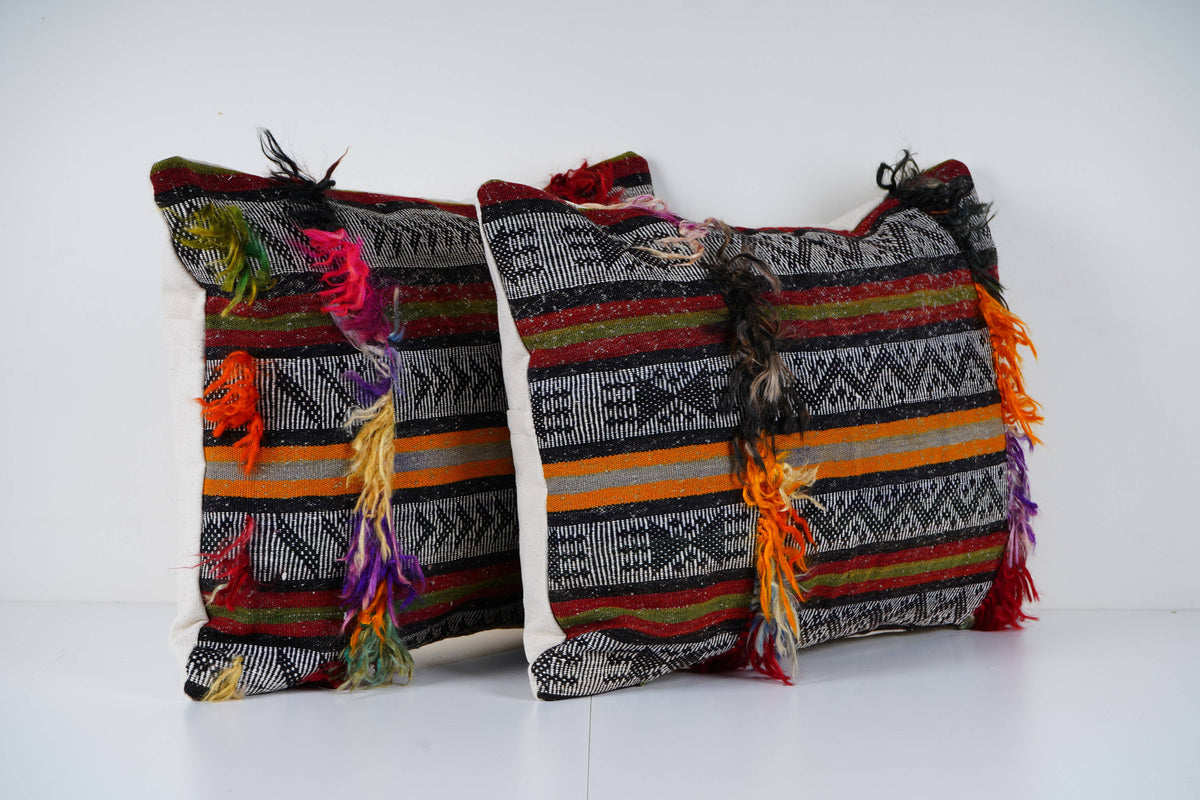 Kilim Kırlent Kılıfı 2'li Set 45 x 60 cm
