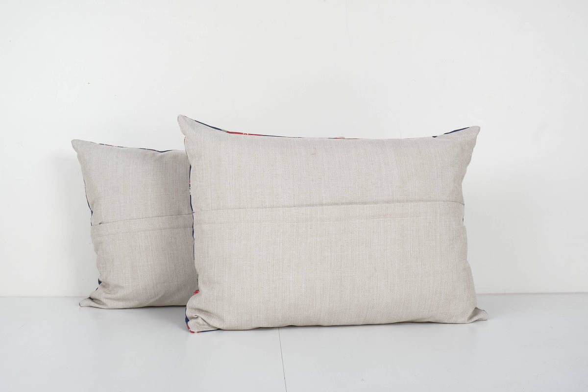 Özbek Baskılı Kırlent Kılıfı 40 x 60 cm