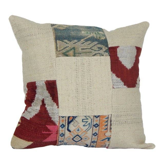 Patchwork Kırlent Kılıfı 51 x 51 cm