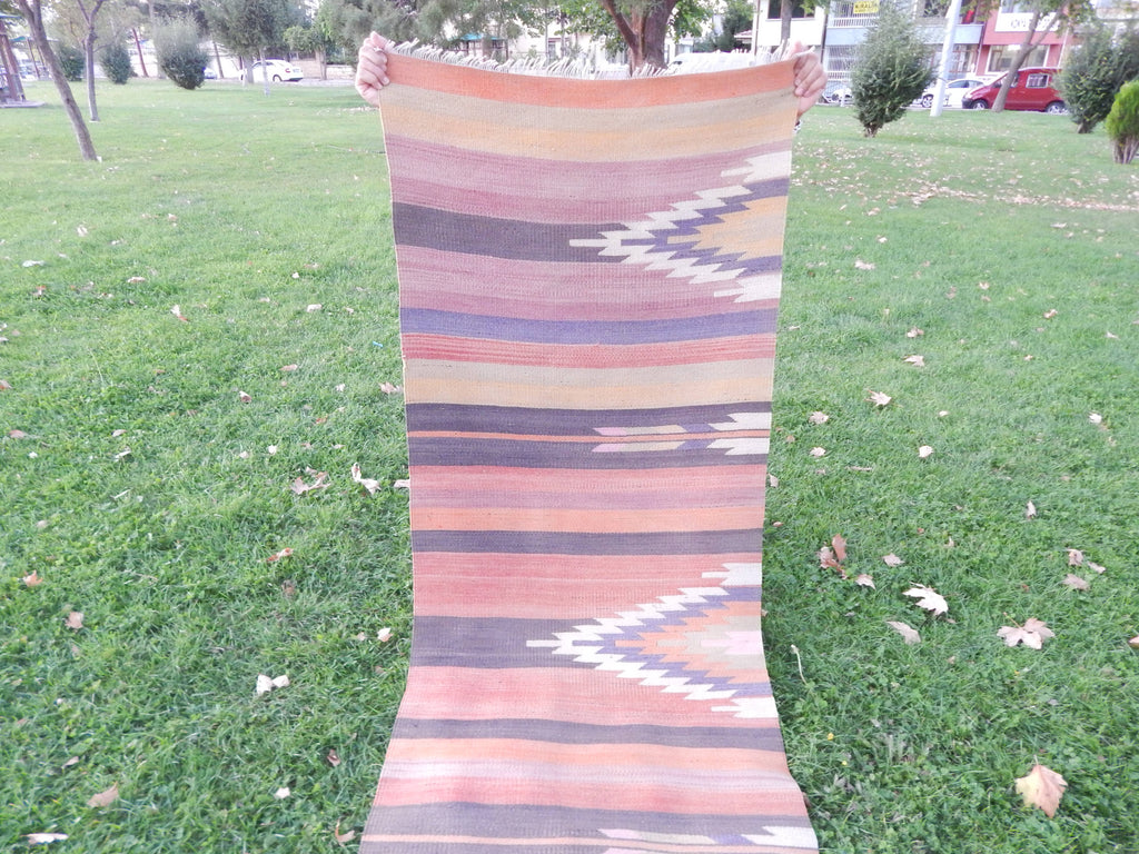 Vintage Kilim Yolluk 79 x 235 cm