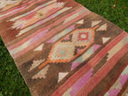 Vintage Kürt Kilim Yolluk 78 x 298 cm