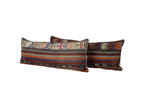 Kilim Kırlent Kılıfı 2'li Set 38 x 100 cm