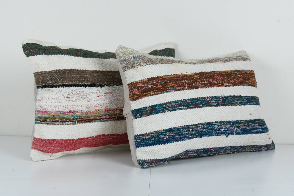 Kilim Kırlent Kılıfı 2'li Set 40 x 60 cm