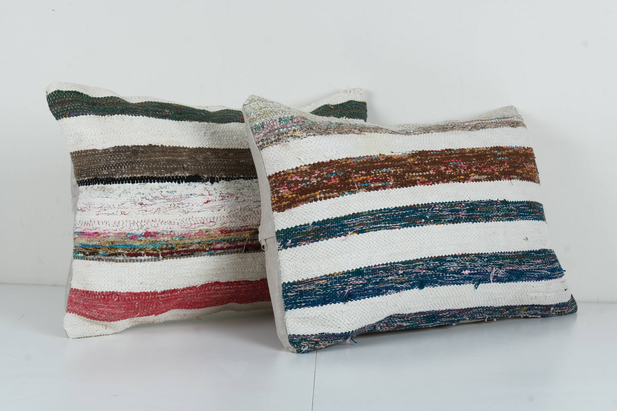 Kilim Kırlent Kılıfı 2'li Set 40 x 60 cm