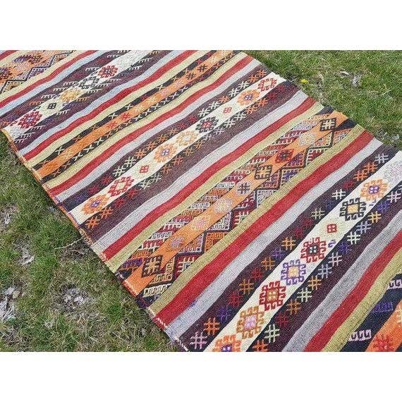 Vintage Kilim Yolluk 79 x 295 cm