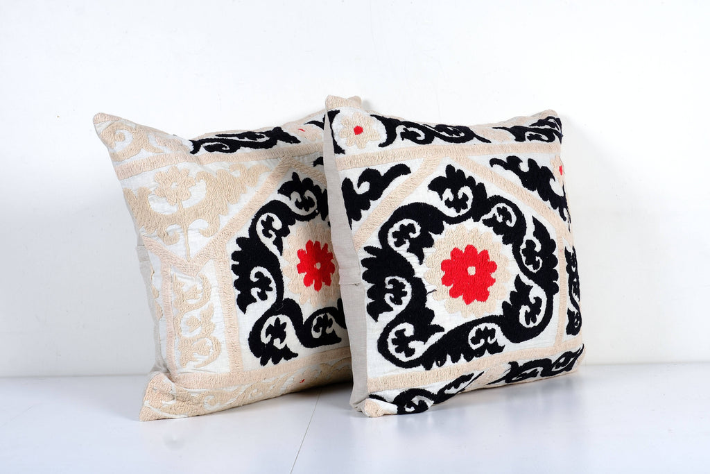 Suzani Kırlent Kılıfı 2'li Set 53 x 53 cm