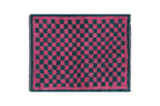 Vintage Türk Damalı Tulu Halı 144 x 190 cm