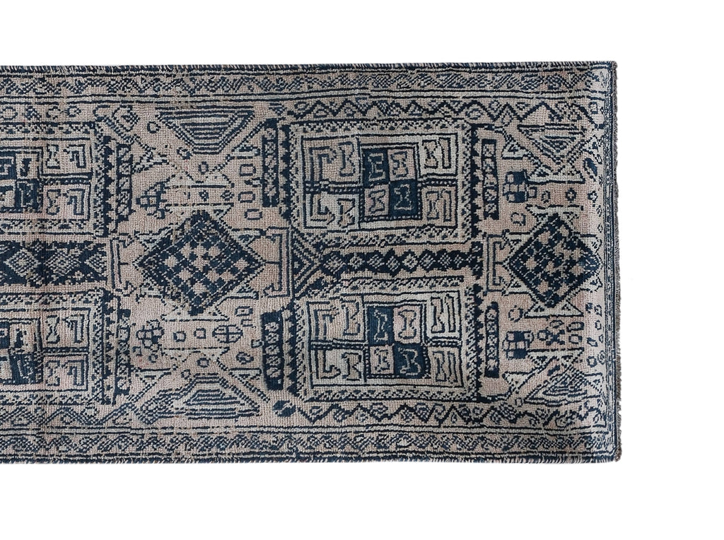 Vintage Herki Halı Yolluk 110 x 318 cm