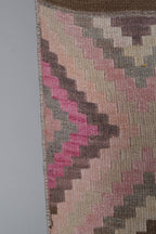 Vintage Kilim Yolluk 73 x 685 cm