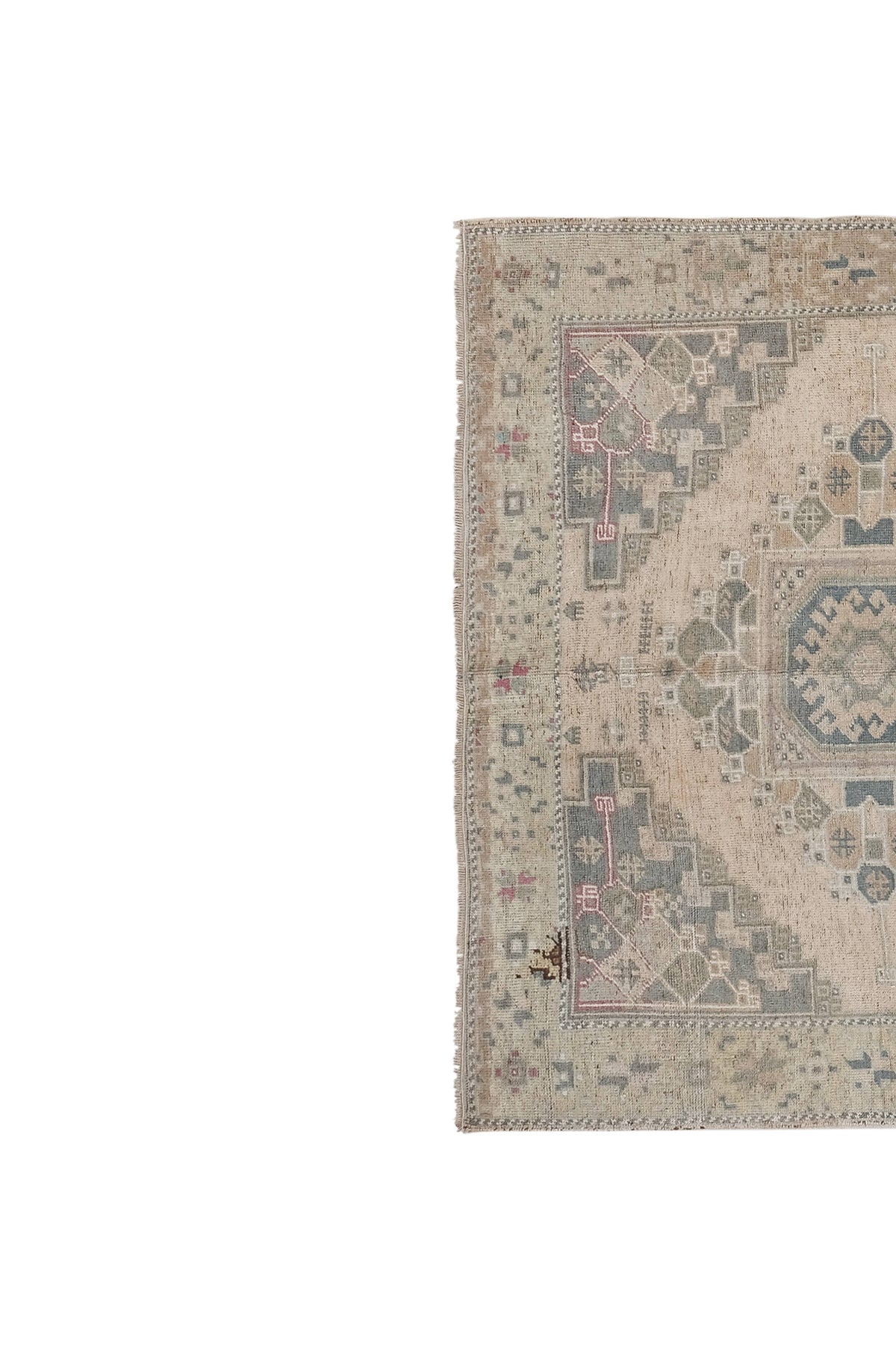 Vintage Uşak Halı 141 x 263 cm