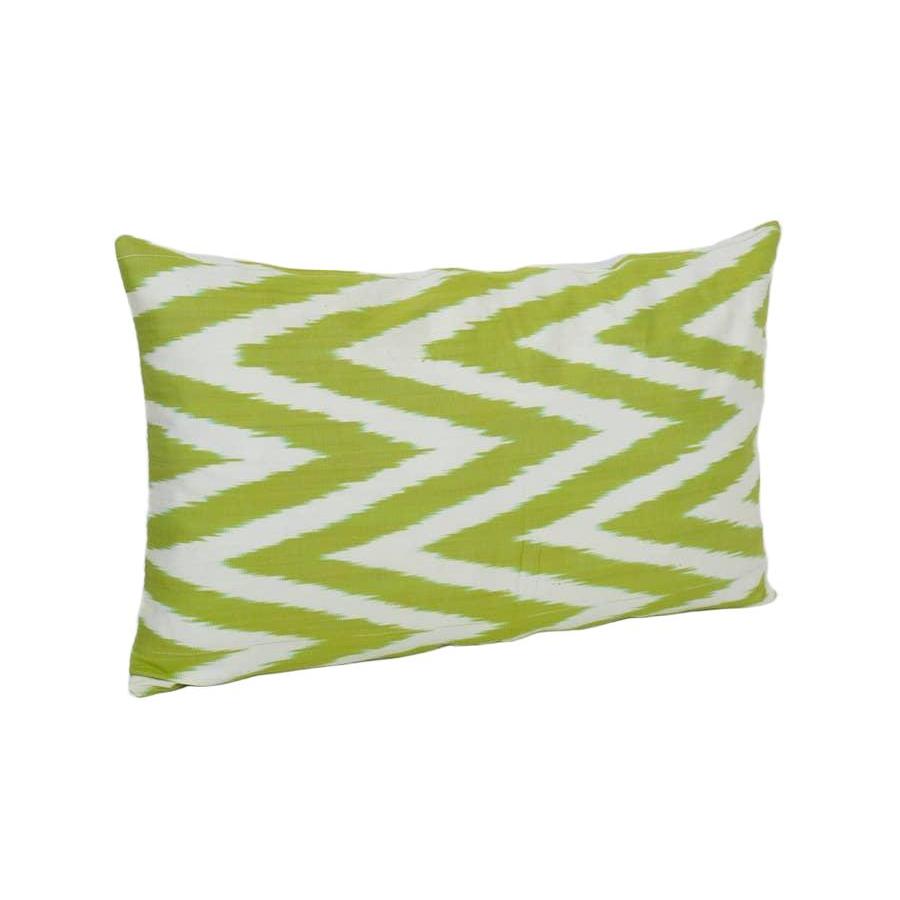 İpek Ikat Kadife Kırlent Kılıfı 30 x 51 cm