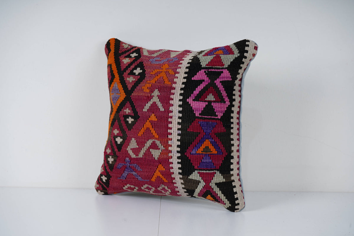 Kilim Kırlent Kılıfı 40 x 40 cm