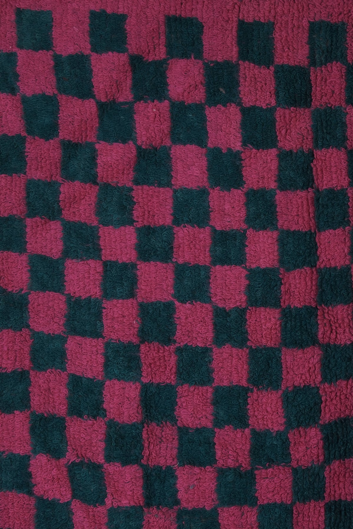 Vintage Türk Damalı Tulu Halı 144 x 190 cm