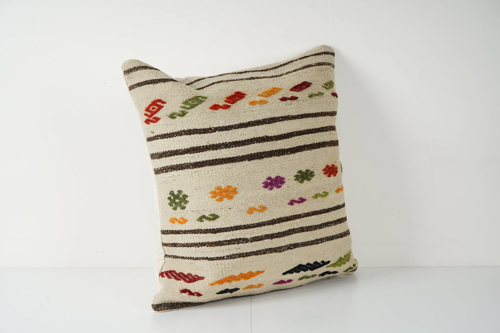 Kilim Kırlent Kılıfı 60 x 60 cm