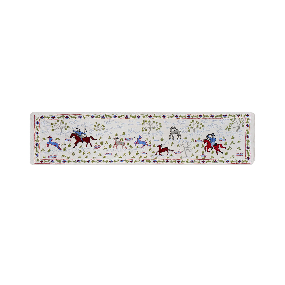 At Desenli Suzani Duvar Örtüsü 50 x 186 cm