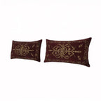 İpek Ikat Kadife Kırlent Kılıfı 2'li Set 40 x 70 cm