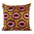 İpek Ikat Kadife Kırlent Kılıfı 60 x 60 cm