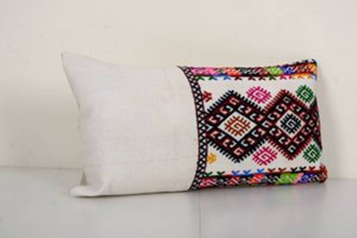 Kilim Kırlent Kılıfı 30 x 60 cm