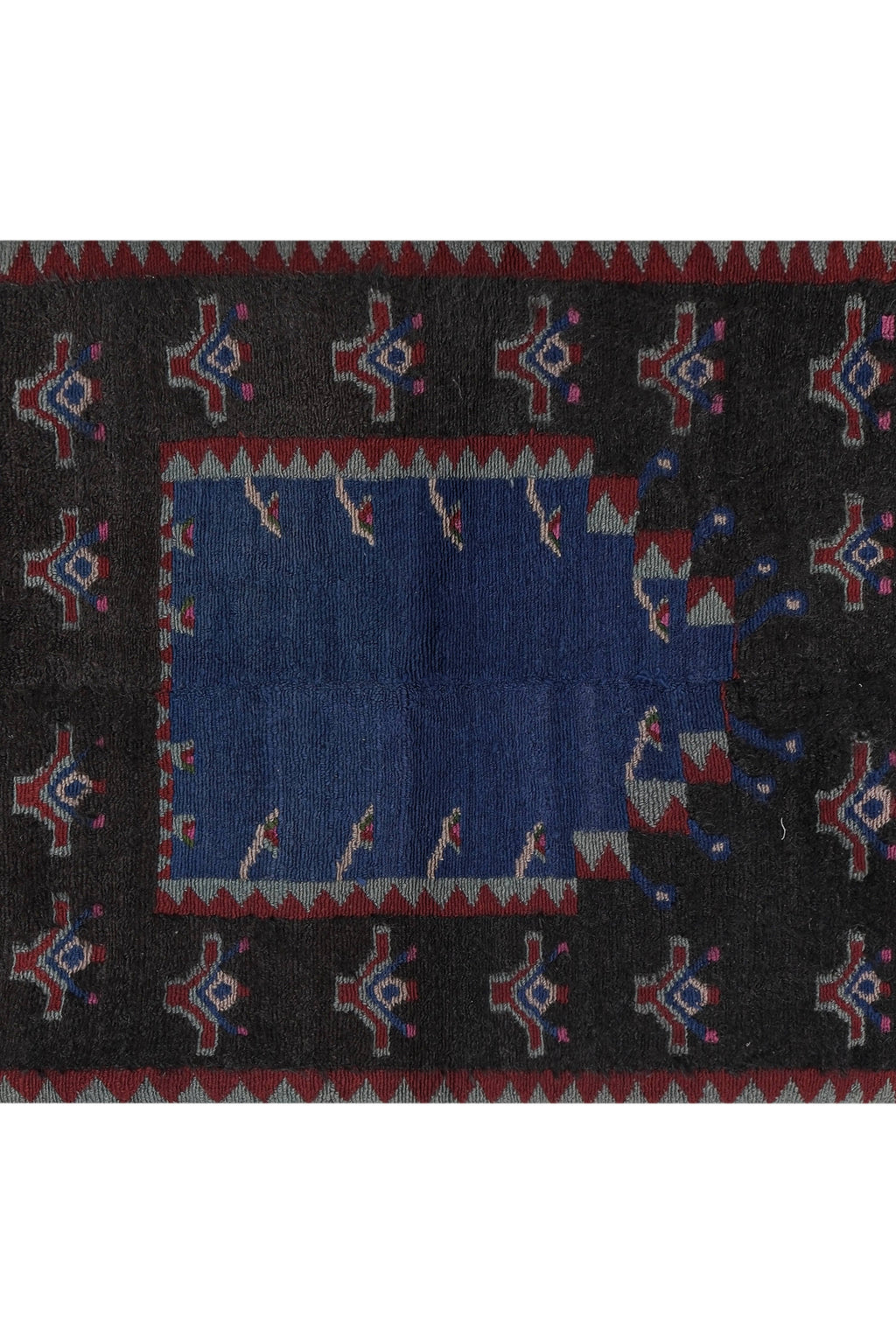 Vintage Türk Tulu Halı 105 x 142 cm