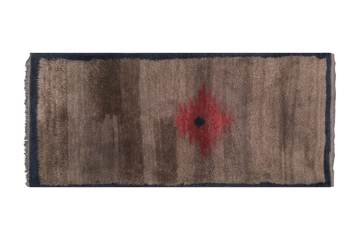 Vintage Türk Tulu Halı 97 x 209 cm