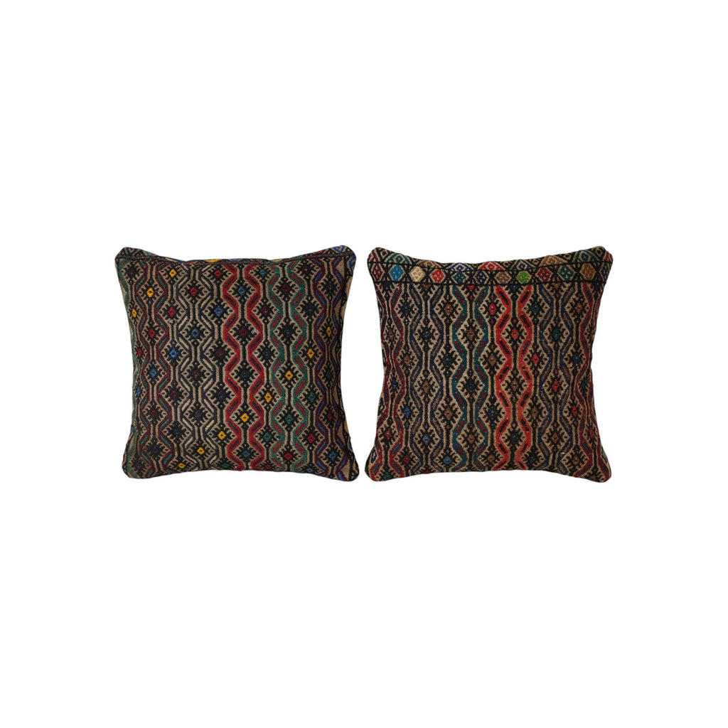 Kilim Kırlent Kılıfı 2'li Set 40 x 40 cm