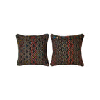 Kilim Kırlent Kılıfı 2'li Set 40 x 40 cm