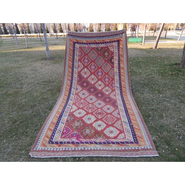Vintage Anadolu Kilim 154 x 294 cm