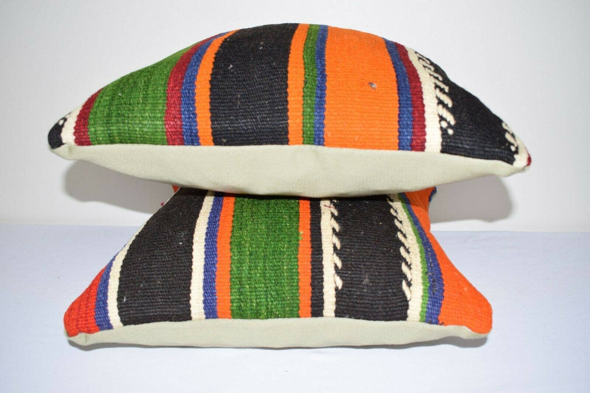 Kilim Kırlent Kılıfı 2'li Set 40 x 40 cm