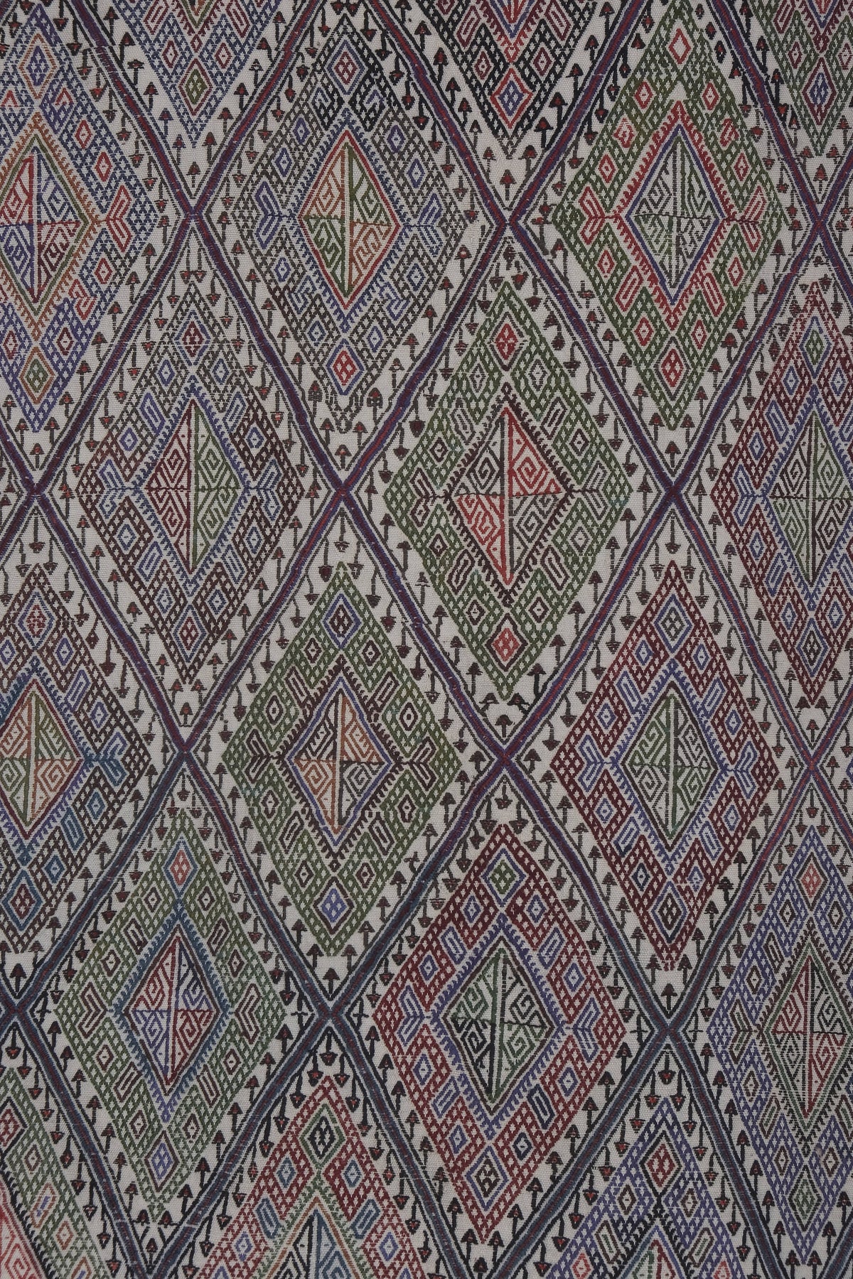 Vintage Türk Cicim Halı 151 x 195 cm