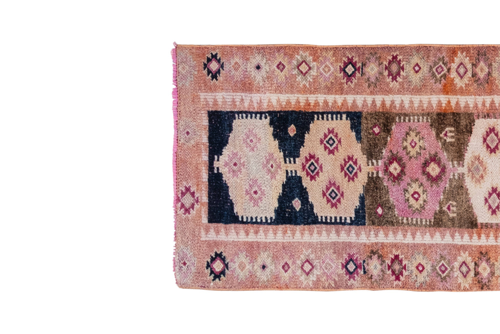 Vintage Kürt Halı Yolluk 81 x 316 cm