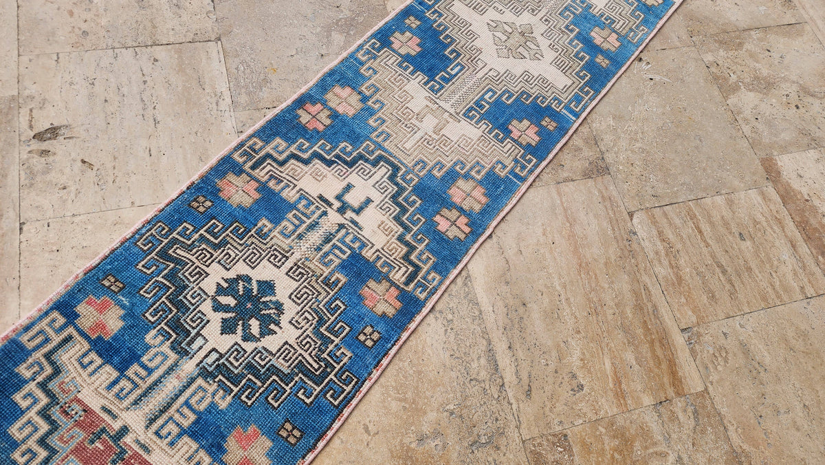 Vintage Uşak Yolluk 53 x 206 cm