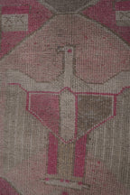 Vintage Türk Halı Yolluk 103 x 351 cm