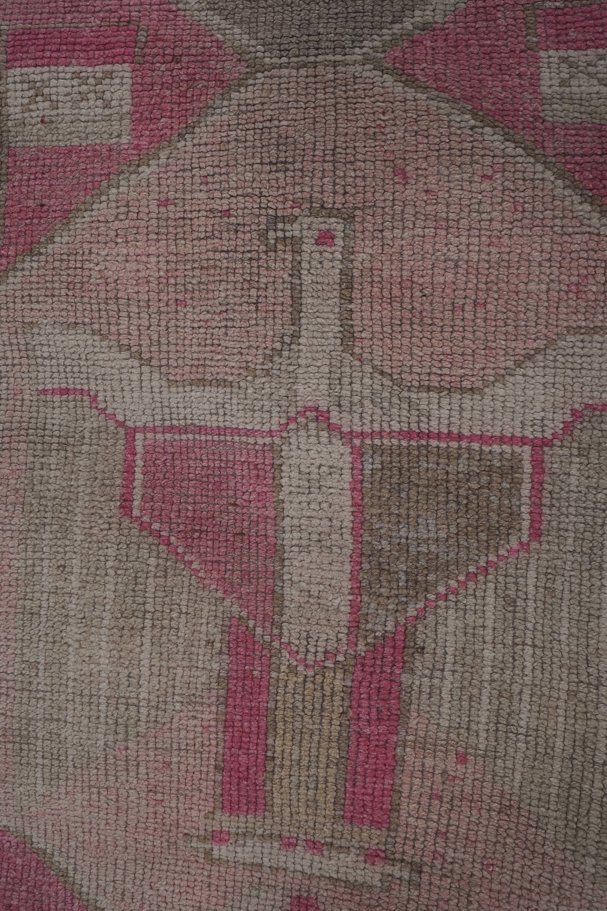 Vintage Türk Halı Yolluk 103 x 351 cm