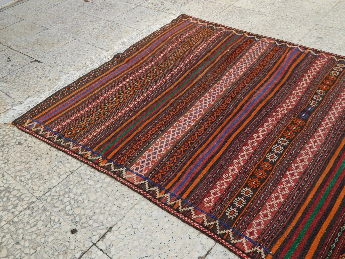 Vintage Kilim 129 x 294 cm