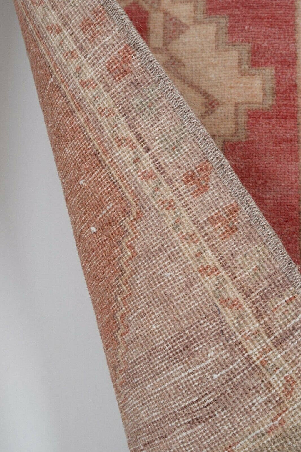 Vintage Türk Yastık Halı 2'li Set 43 x 89 cm