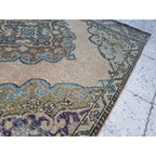 Vintage Uşak Yolluk 113 x 388 cm