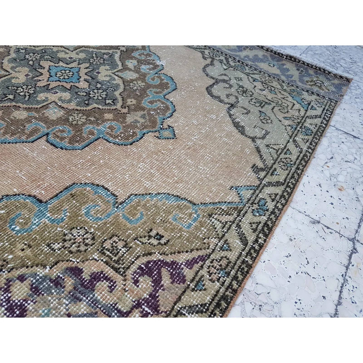 Vintage Uşak Yolluk 113 x 388 cm