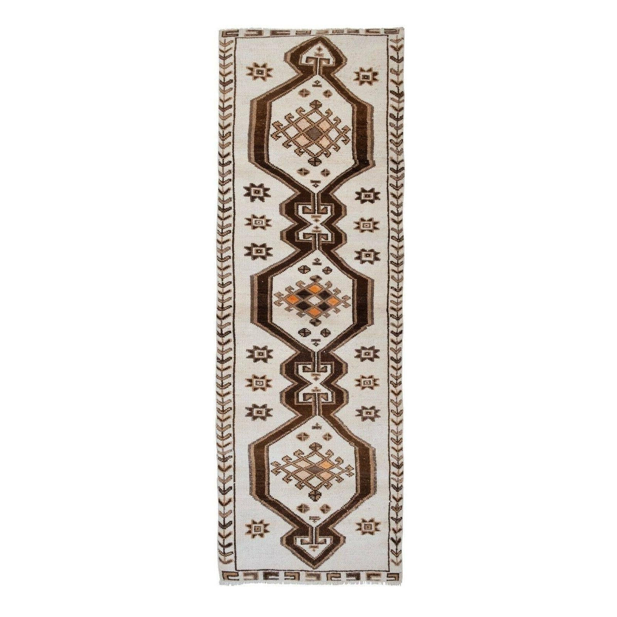 Vintage Herki Halı Yolluk 117 x 368 cm