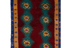 Vintage Türk Tulu Halı 110 x 132 cm