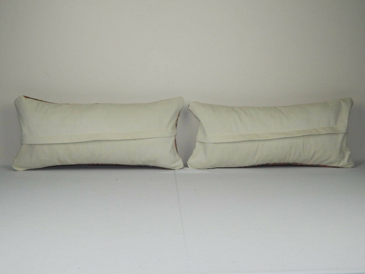 Halı Kırlent Kılıfı 2'li Set 30 x 60 cm