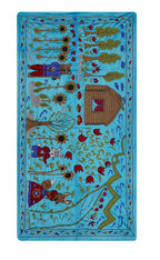 El İşlemesi Suzani Duvar Örtüsü 103 x 190 cm