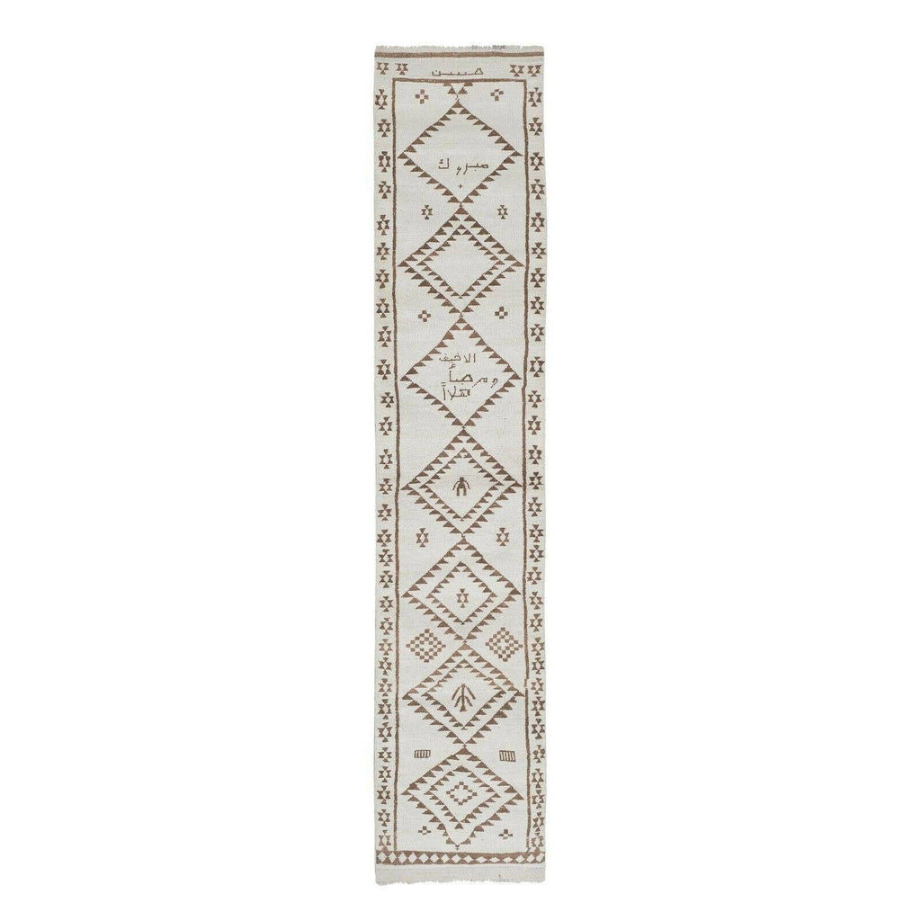 Vintage Herki Halı Yolluk 91 x 462 cm