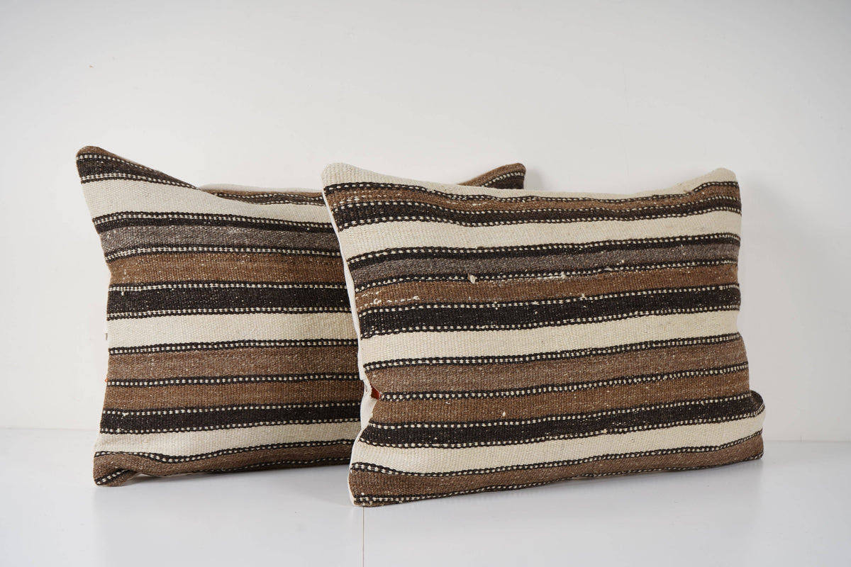 Kilim Kırlent Kılıfı 2'li Set 40 x 60 cm