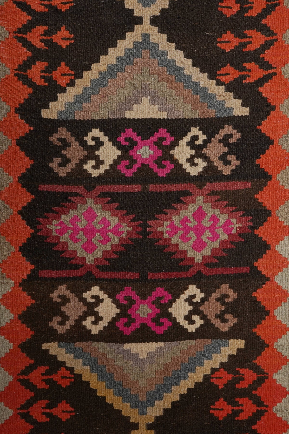 Vintage Kilim Yolluk 96 x 384 cm