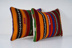 Kilim Kırlent Kılıfı 2'li Set 45 x 60 cm