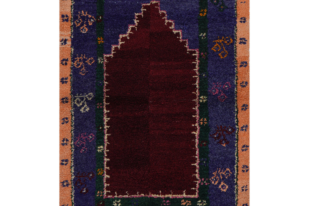 Vintage Türk Tulu Halı 103 x 150 cm