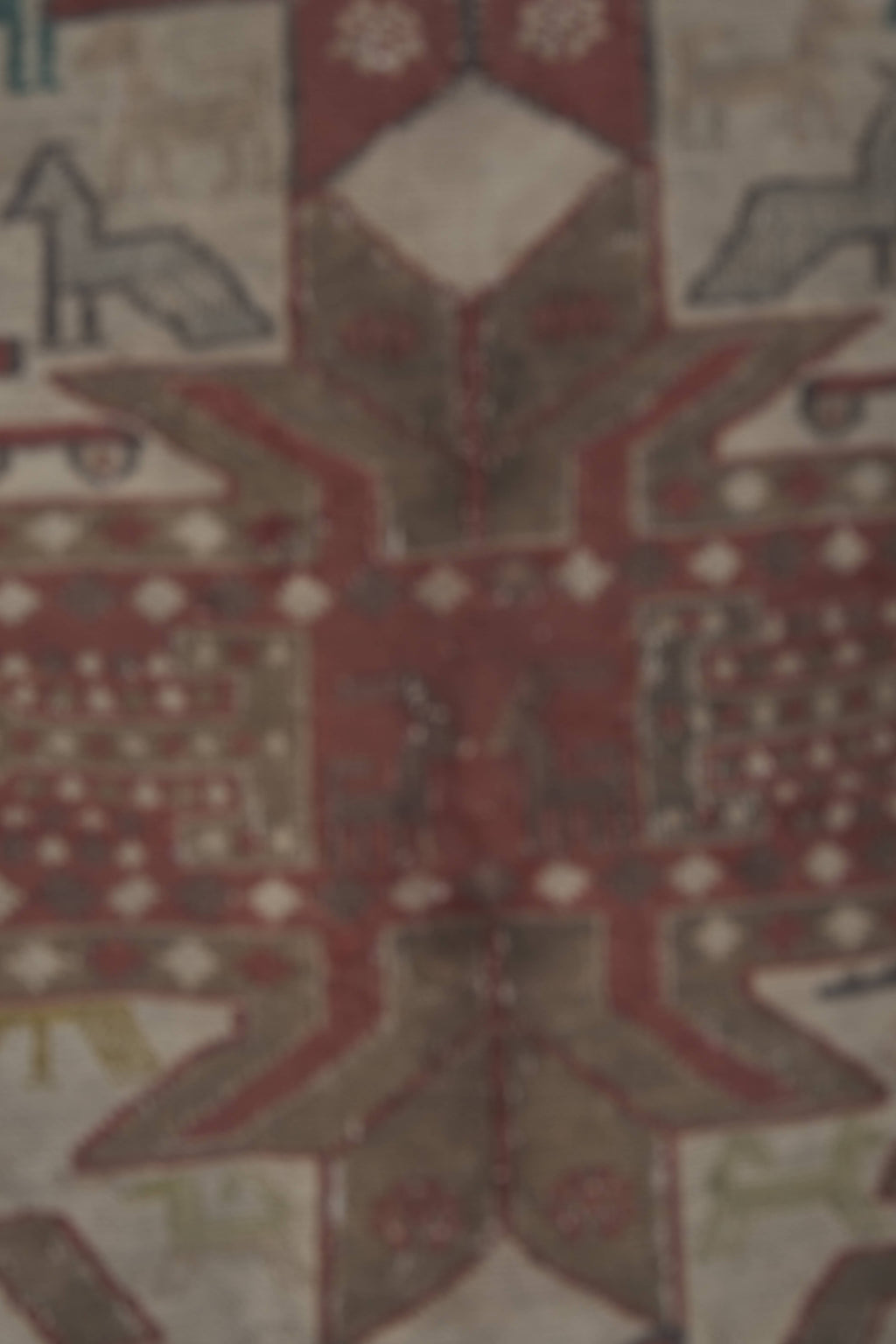 Vintage Kilim 100 x 142 cm