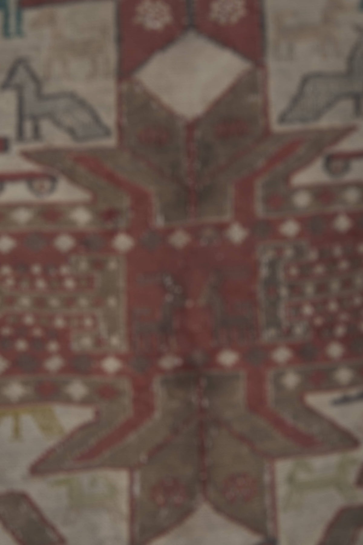 Vintage Kilim 100 x 142 cm