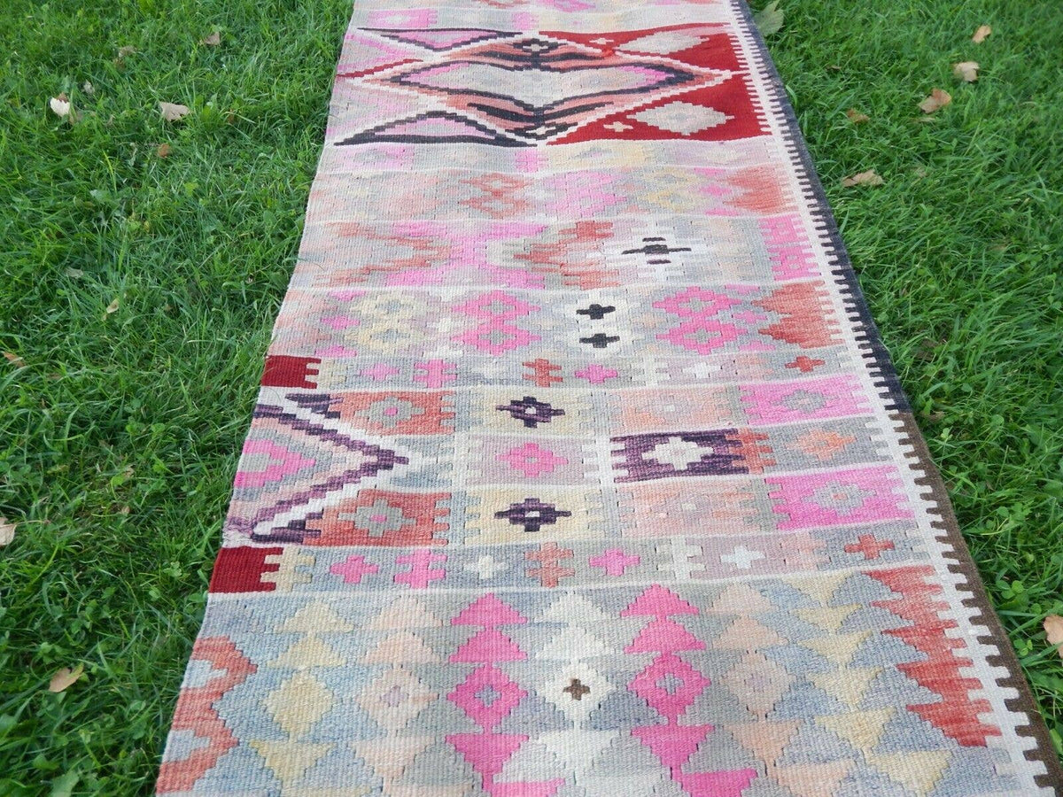 Vintage Kilim Yolluk 78 x 324 cm