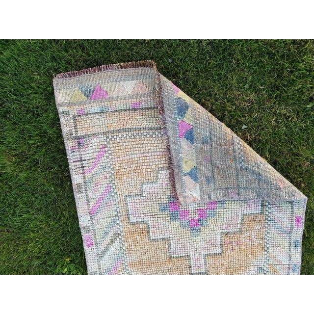 Vintage Herki Halı Yolluk 80 x 360 cm